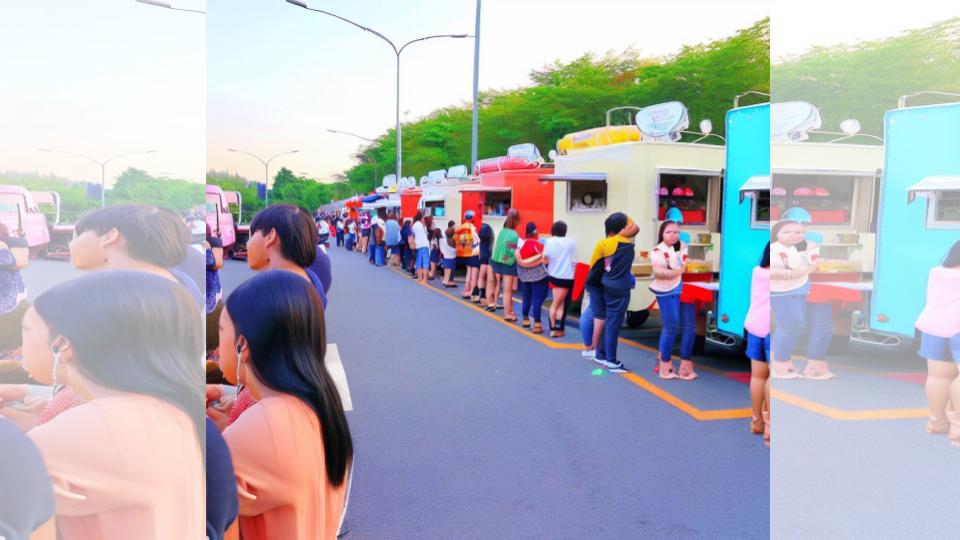 food truck at festival